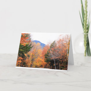 Autumn in Maine Card