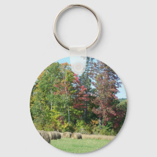 Autumn In Maine Keychain