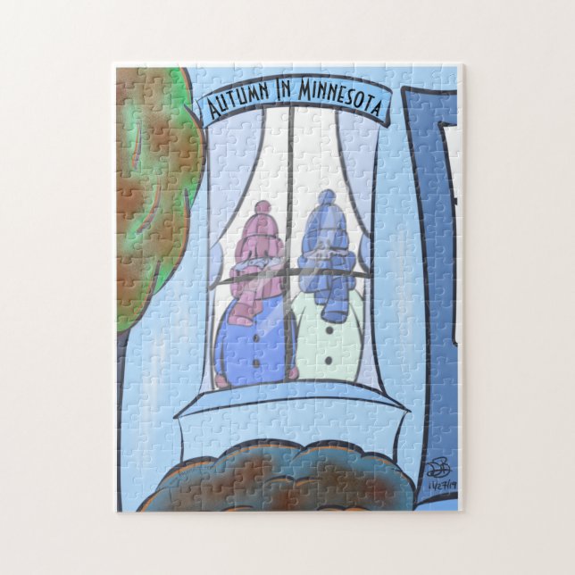 Autumn in Minnesota Jigsaw Puzzle (Vertical)