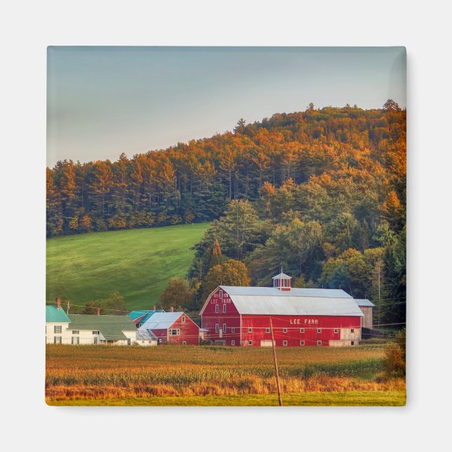 Autumn in New Hampshire Magnet (Front)
