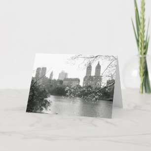 'Autumn in NY' Blank Greeting Card