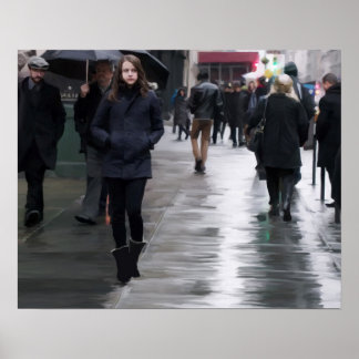 Autumn in the City Poster