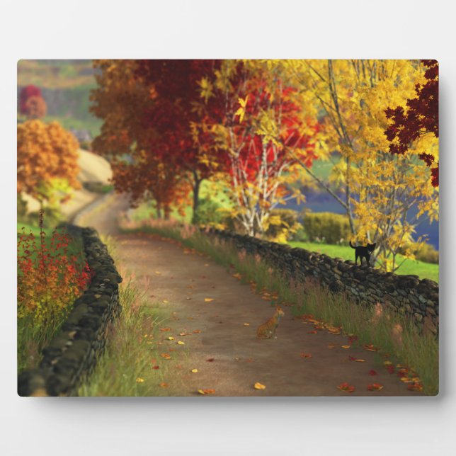 Autumn in the Glen Plaque (Front)