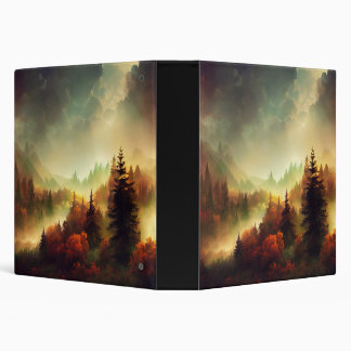 Autumn in the Mountains Landscape Binder