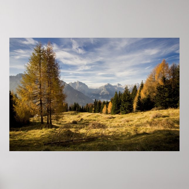 Autumn in the Mountains Poster (Front)