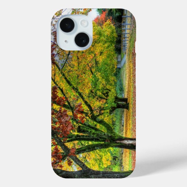 Autumn in the Park Case-Mate iPhone Case (Back)