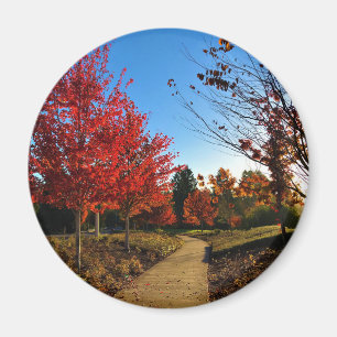 Autumn in the Park, Oregon Magnet