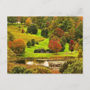 Autumn in the Park Postcard