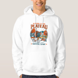 Autumn In The Plateau Montreal Quebec Hoodie