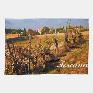 Autumn in Tuscany Kitchen Towel