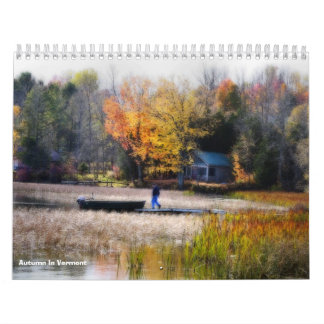 Autumn In Vermont Calendar