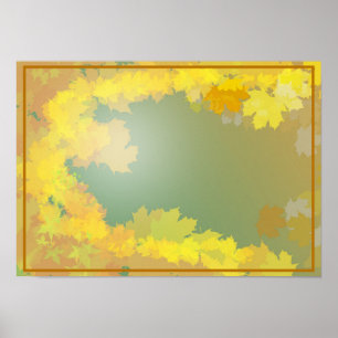Autumn Inspired - Artistic Nature Poster