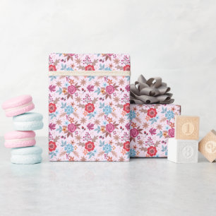 Autumn Inspired Roses - Print Wrapping Paper Roll