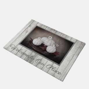 Autumn is Beautiful Pumpkins Neutral Doormat