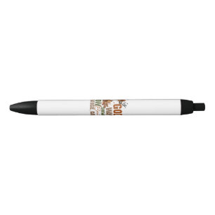 Autumn is God's Way of Showing US Beautiful Fall C Black Ink Pen
