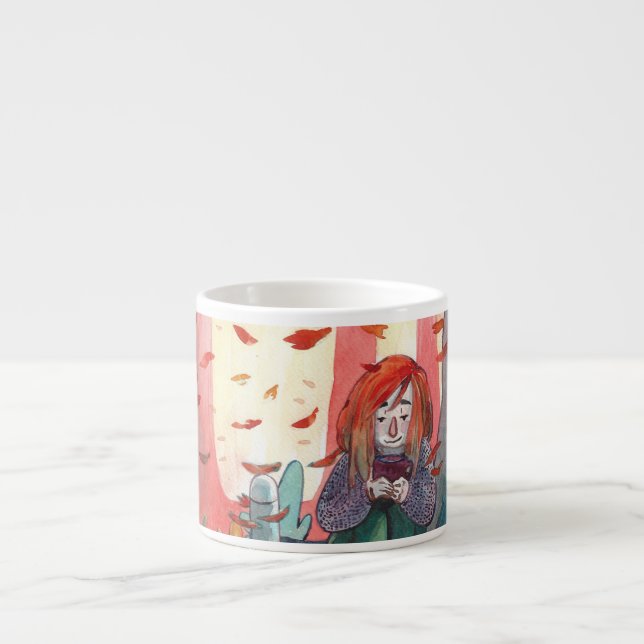 Autumn is Here Espressomugg Espresso Cup (Front)