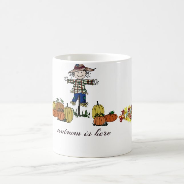 "Autumn is Here" Mug (Center)