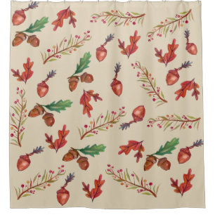 Autumn is here Shower Curtain