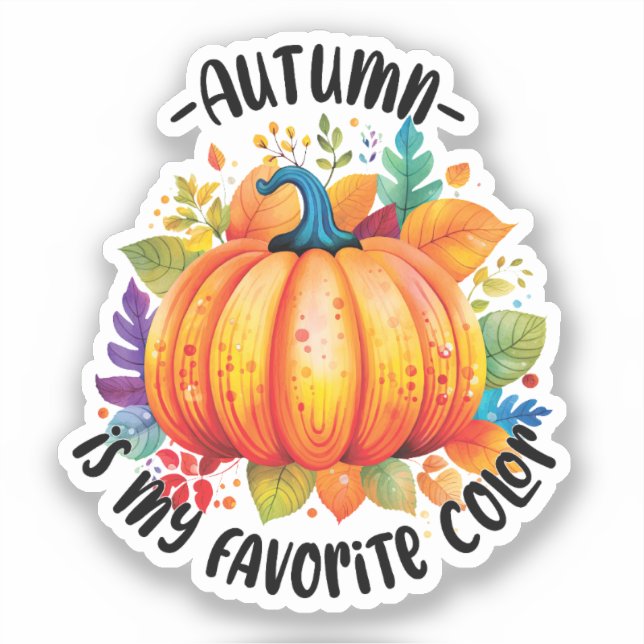 Autumn Is My Favourite Colour (Front)