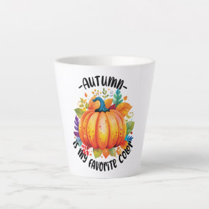 Autumn Is My Favourite Colour Latte Mug