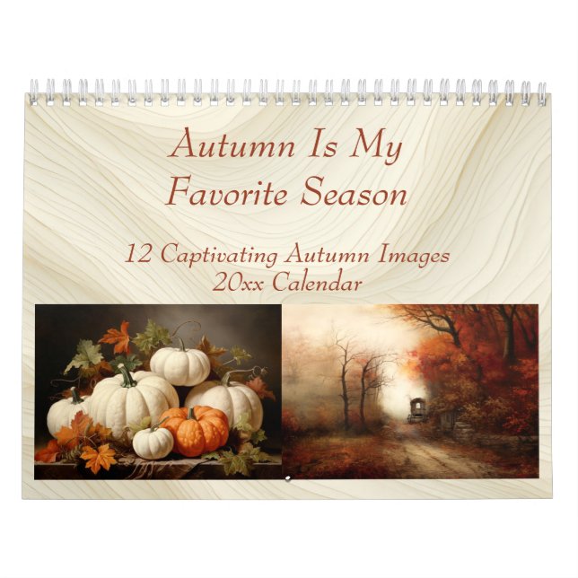 Autumn Is My Favourite Season Calendar (Cover)