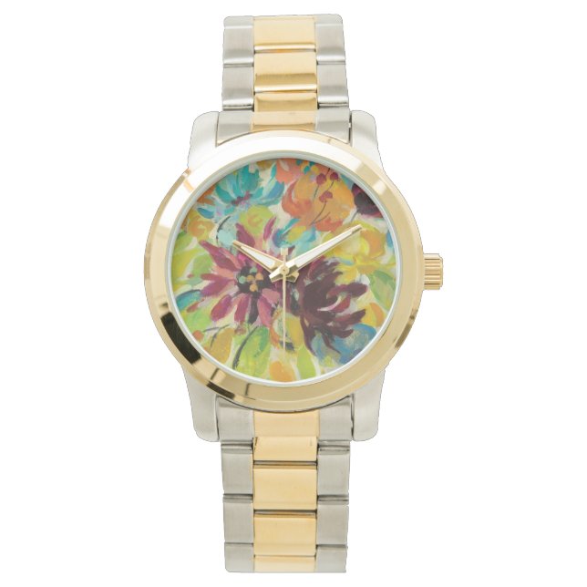 Autumn Joy Flowers Watch (Front)