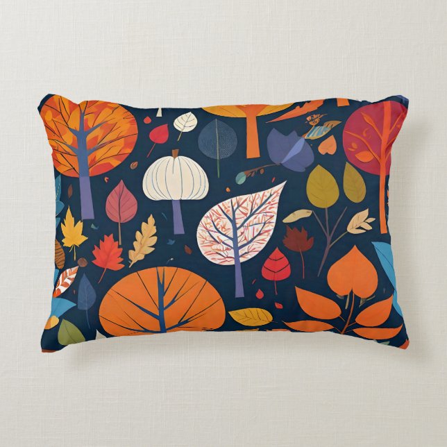 Autumn Joy N017 Accent Pillow (Front)