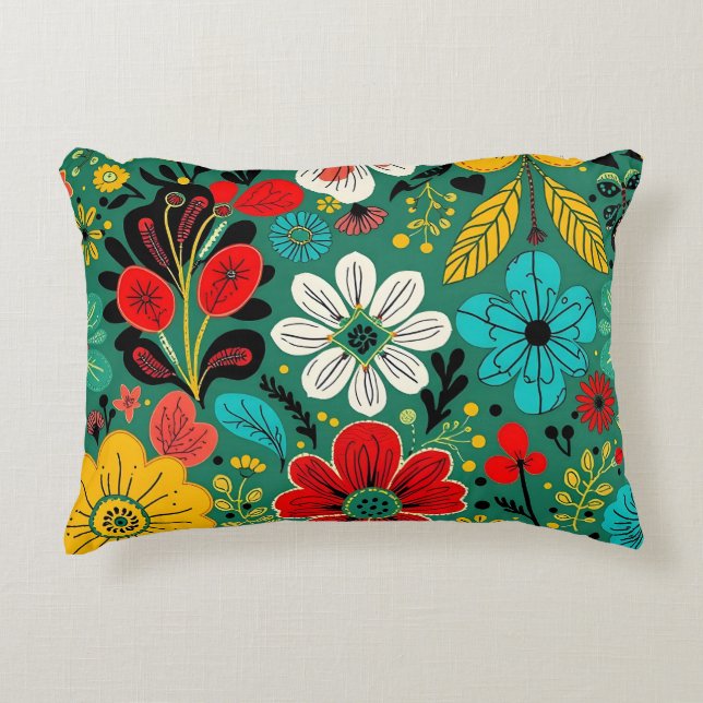 Autumn Joy N01 Accent Pillow (Front)