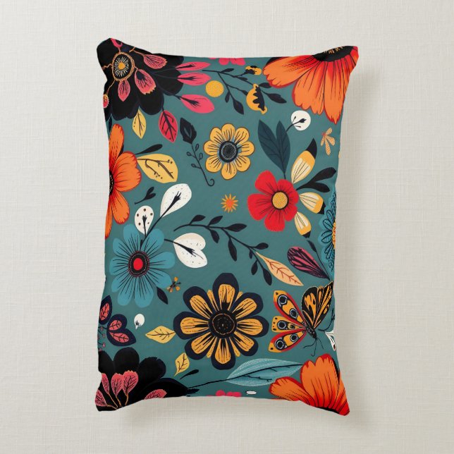 Autumn Joy N02 Accent Pillow (Back(Vertical))