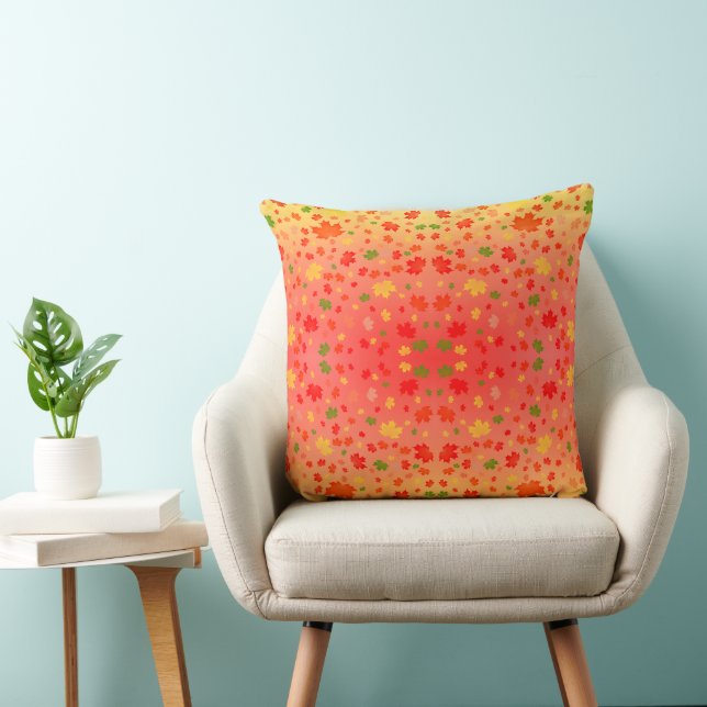 Autumn Kaleidoscope  Throw Pillow (Chair)