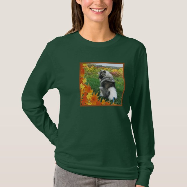 Autumn Keeshond 5 T-Shirt (Front)