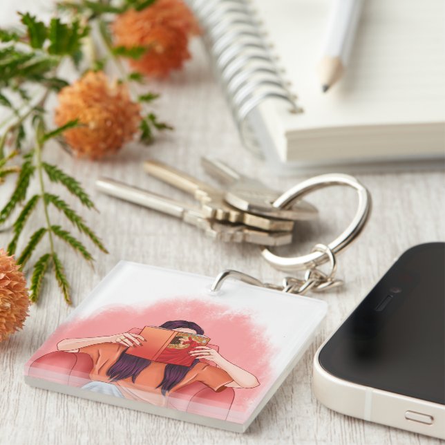 Autumn Keychain (Double-Sided) (Front Right)