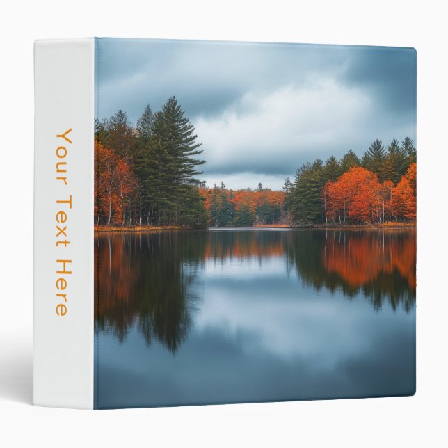 Autumn Lake Binder (Front/Spine)