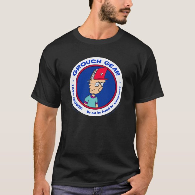Autumn Lake "GROUCH GEAR" Dark T-Shirt (Front)