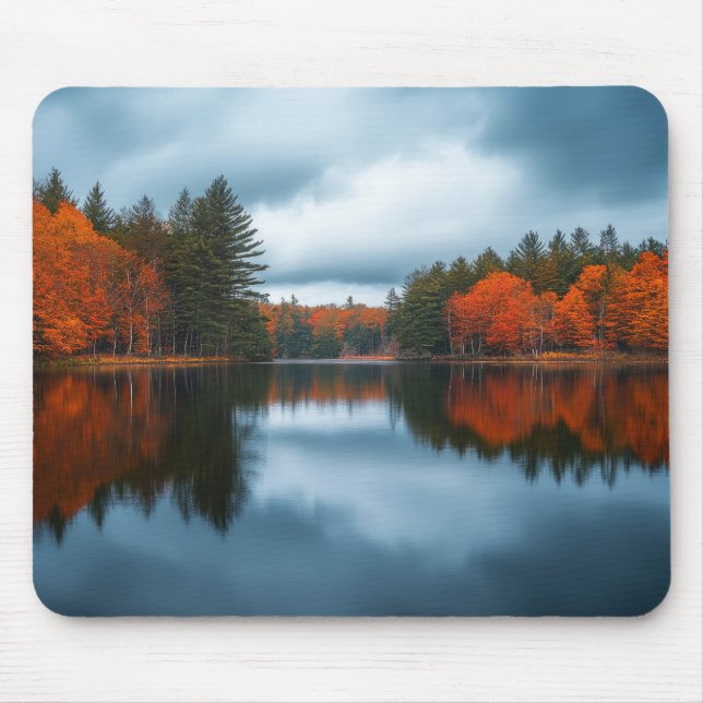 Autumn Lake Mouse Pad (Front)