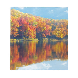 Autumn Lake Notepad