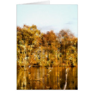 AUTUMN LAKE REFLECTIONS