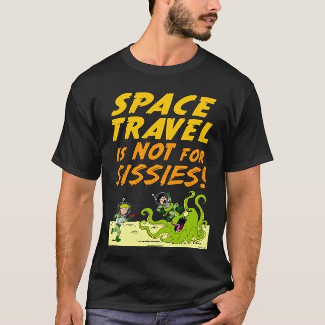 Autumn Lake "SPACE TRAVEL" T-shirt (Front)