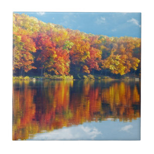 Autumn Lake Tile