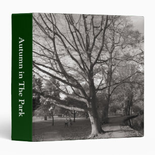 Autumn Landscape, Bute Park, Cardiff (1.5in) Binder