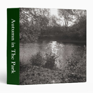Autumn Landscape, Bute Park, Cardiff (1.5in) Binder