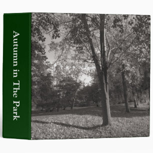 Autumn Landscape, Bute Park, Cardiff (2in) Binder