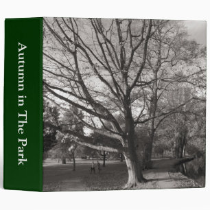 Autumn Landscape, Bute Park, Cardiff (2in) Binder