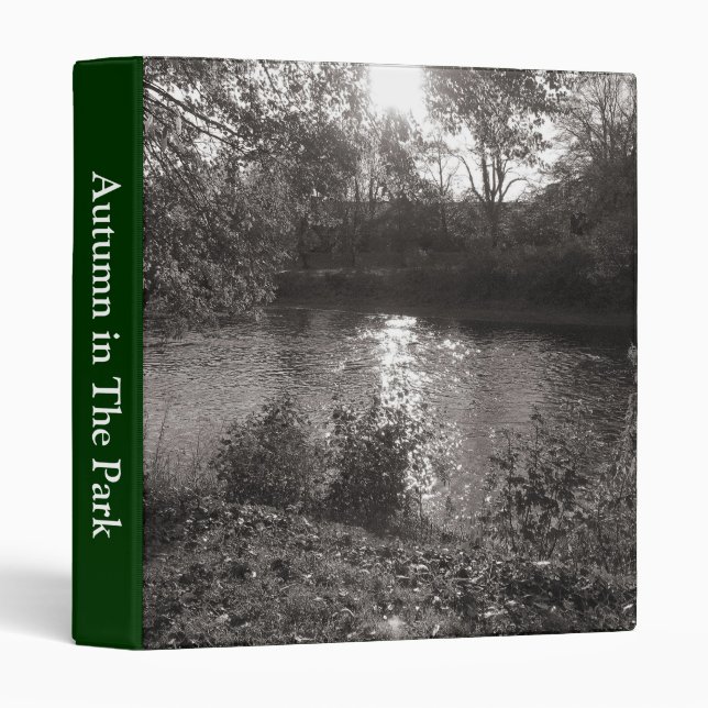 Autumn Landscape, Bute Park, Cardiff Binder (Front/Spine)