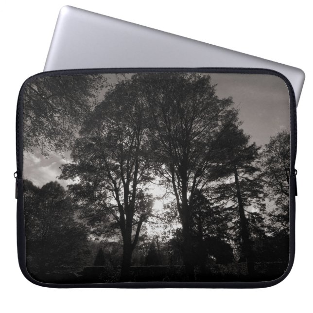Autumn Landscape Bute Park Cardiff Laptop Sleeve (Front)