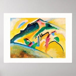 Autumn Landscape by Wassily Kandinsky Poster