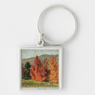 Autumn Landscape, c.1903 (oil on canvas) Keychain