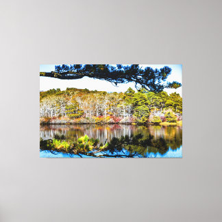 Autumn landscape canvas print