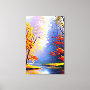 Autumn Landscape Canvas Print