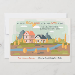 Autumn Landscape Moving Announcement